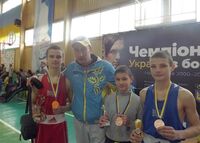 Вітаємо медалістів Чемпіонату України з боксу!