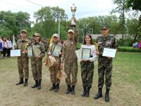 Козацький рій «Сіверяни» Новгород-Сіверської гімназії №1 – бронзові призери ІІ (обласного) етапу Всеукраїнської дитячо-юнацької військово-патріотичної гри «Сокіл» («Джура»)