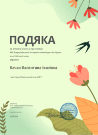 ВІТАЄМО переможців ХХІ Всеукраїнської інтернет-олімпіади “На Урок” з англійської мови