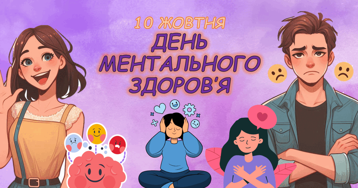 «Будь собі другом теж» до Дня ментального здоров’я